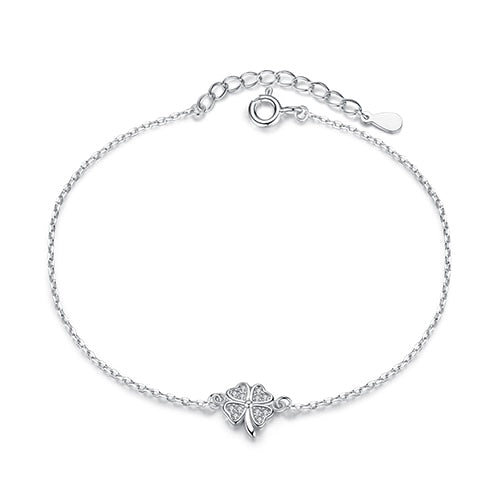 Fashion Silver Heart Charms Bracelet Bangle