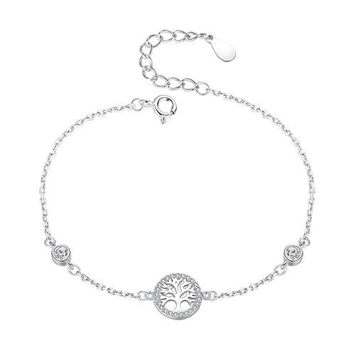 Fashion Silver Heart Charms Bracelet Bangle