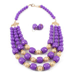 African Beads Jewelry Set