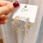 Vintage Charming Korean Fashion Pearl Earrings