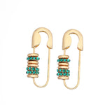 Paper Clip Pin Earrings