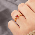 Simple Heart Ring