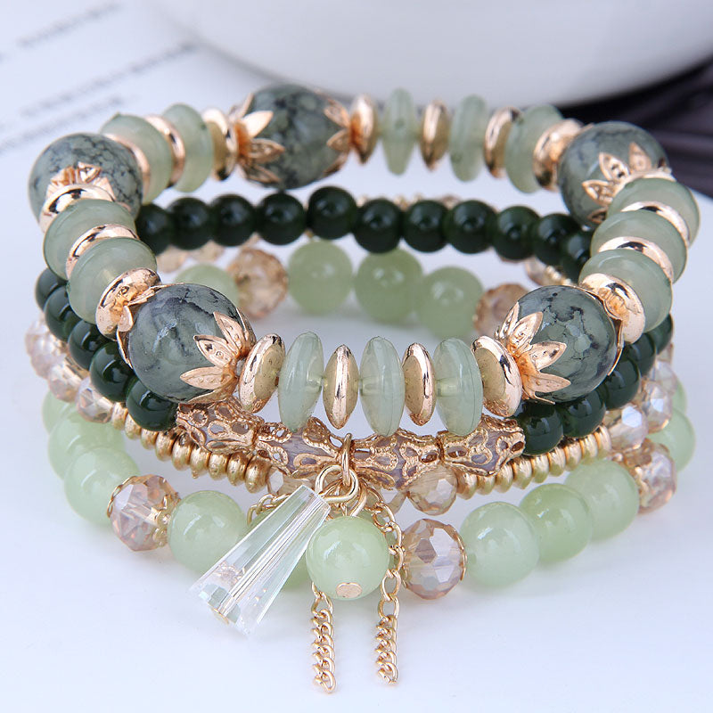 Green Crystal Bracelet