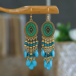 Bohemian Ethnic Fringed Tassel Earrings