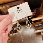 Oversized White Pearl Drop Earrings