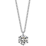 925 Sterling Silver AAA Zircon Necklace