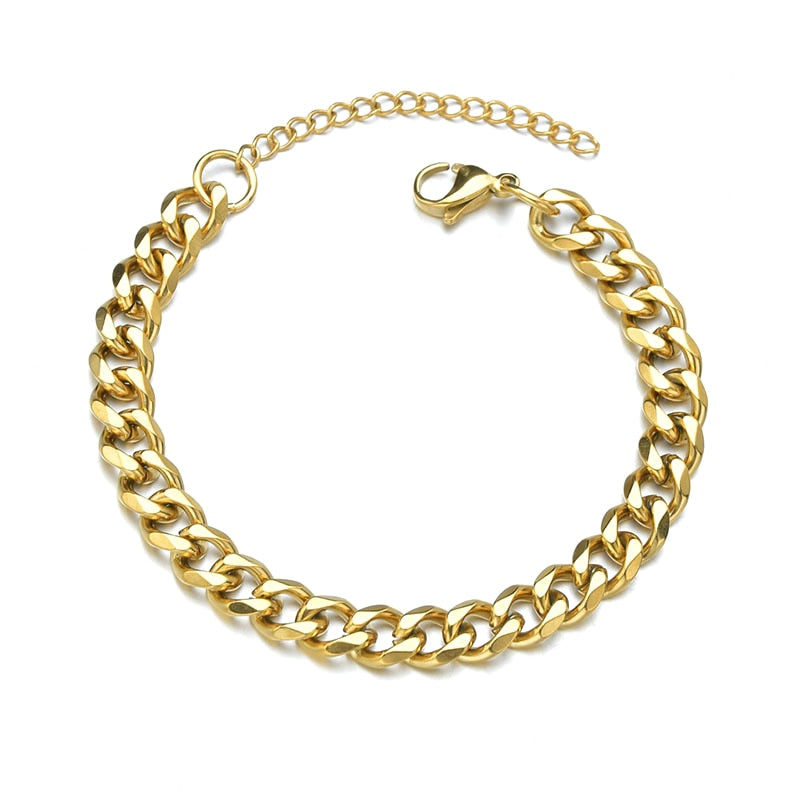 Gold Belt Design Bracelet