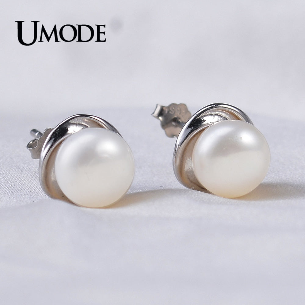 100% Genuine Natural Pearl Earrings