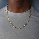 Figaro 3mm Stainless Steel Chain Necklace