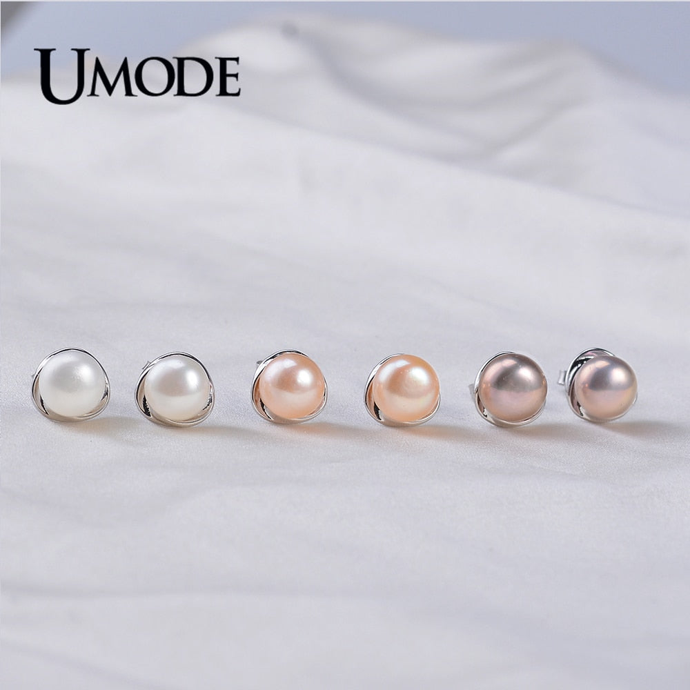 100% Genuine Natural Pearl Earrings