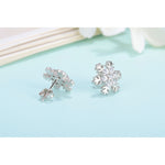 Romantic Christmas Snowflake Earrings