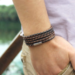 5 Layer Leather Bracelet