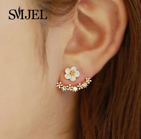 Cute Cherry Blossoms Flower Stud Earrings