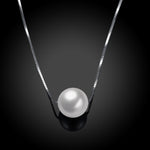 Natural Freshwater Pearl 925 Sterling Silver Necklace