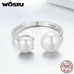 925 Sterling Silver & Freshwater Pearl Cultured Ring