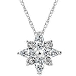 Crystal Snowflake Necklace