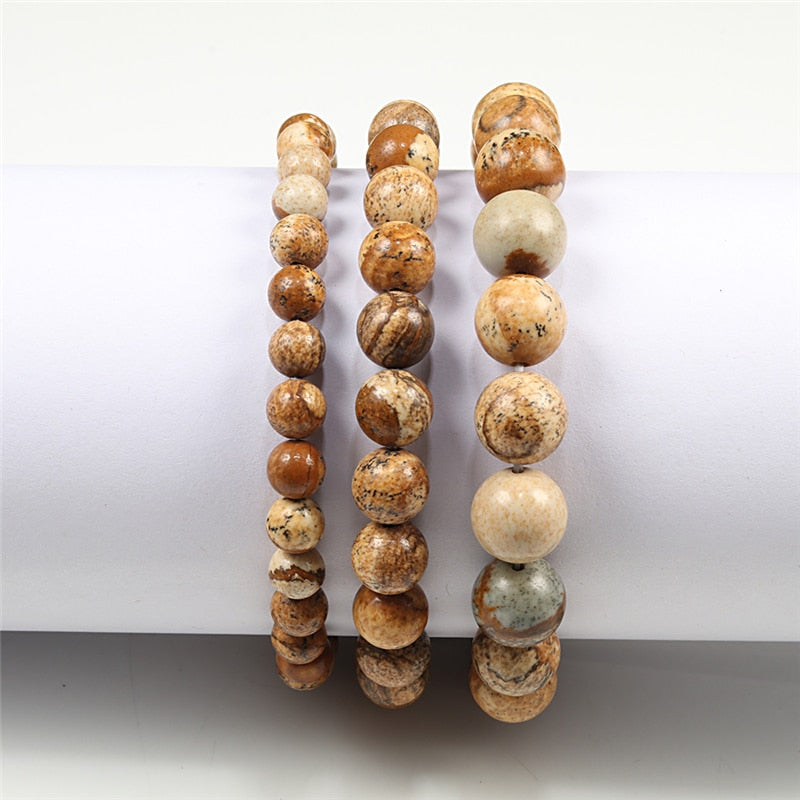 Natural Stone Beads Bracelet