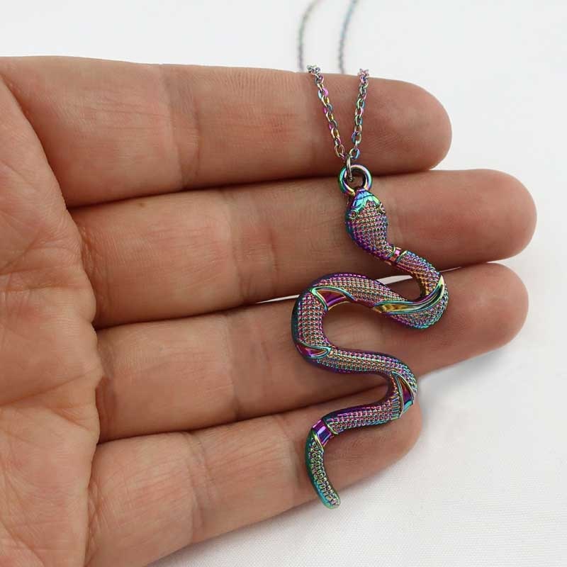 Snake Pendant  Necklace