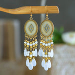 Bohemian Ethnic Fringed Tassel Earrings