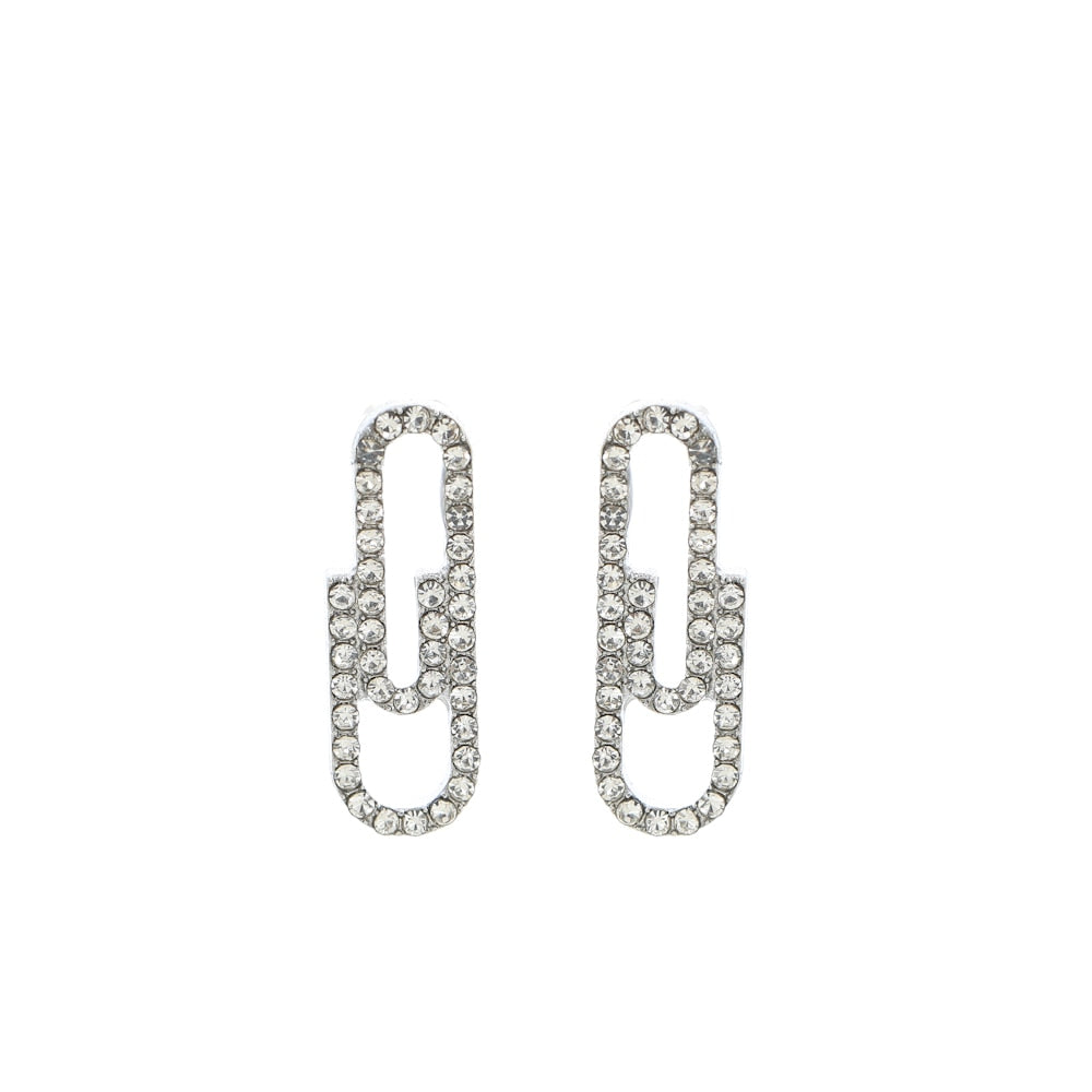 Paper Clip Pin Earrings