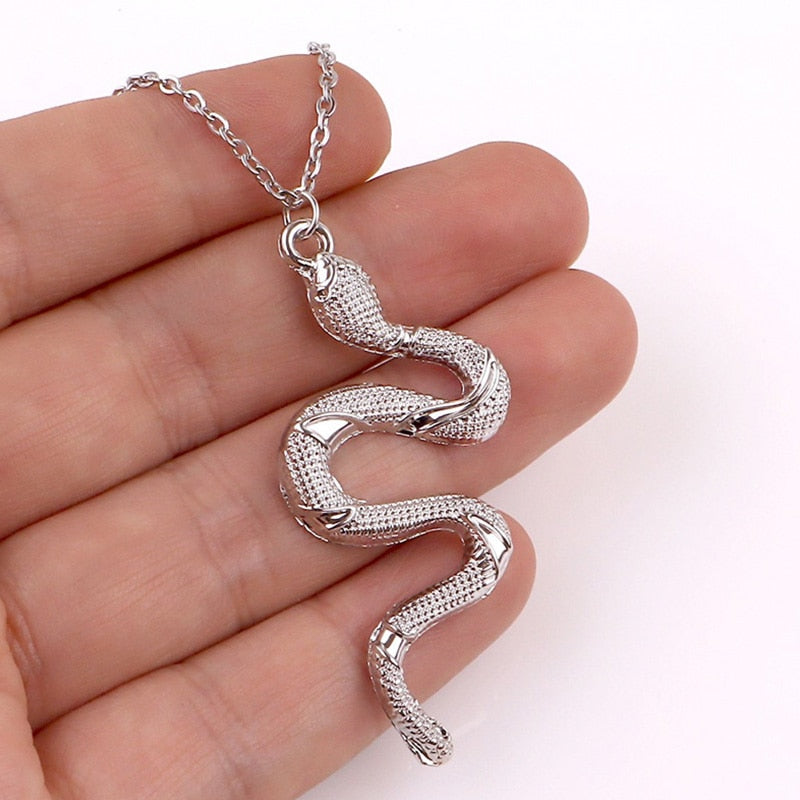 Snake Pendant  Necklace