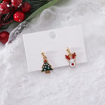 Trendy Statement Christmas Earrings