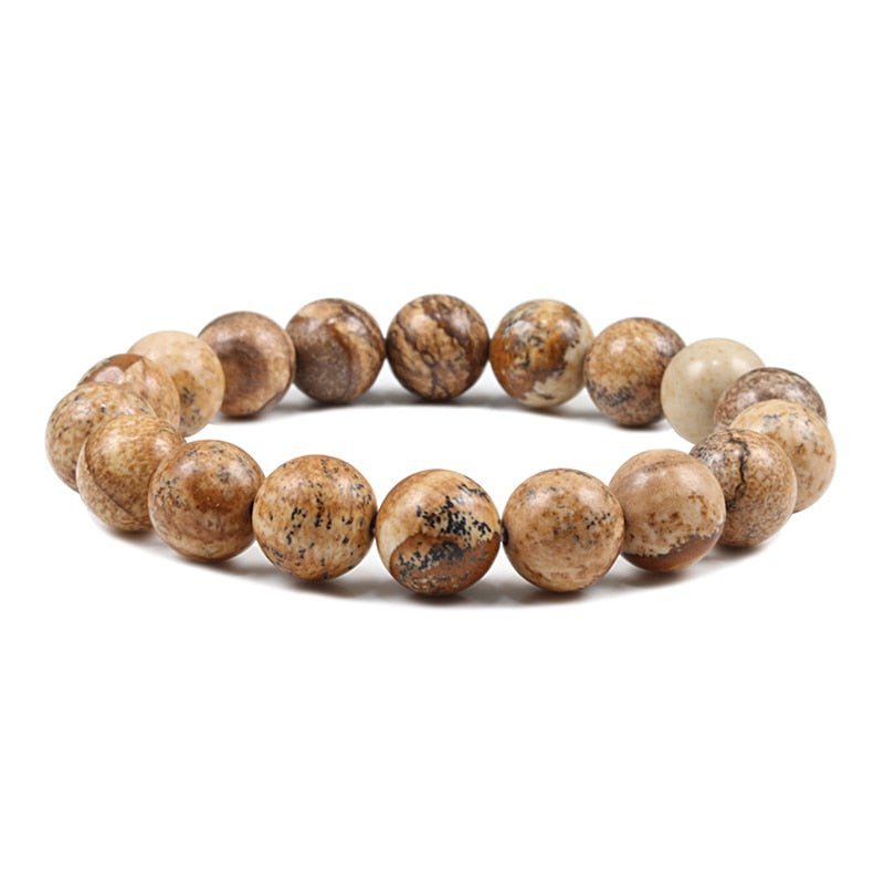 Natural Stone Beads Bracelet