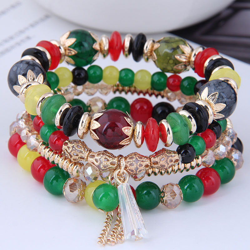 Green Crystal Bracelet