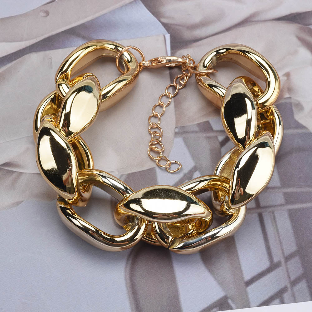 Vintage Gold ZA Chain Bracelet