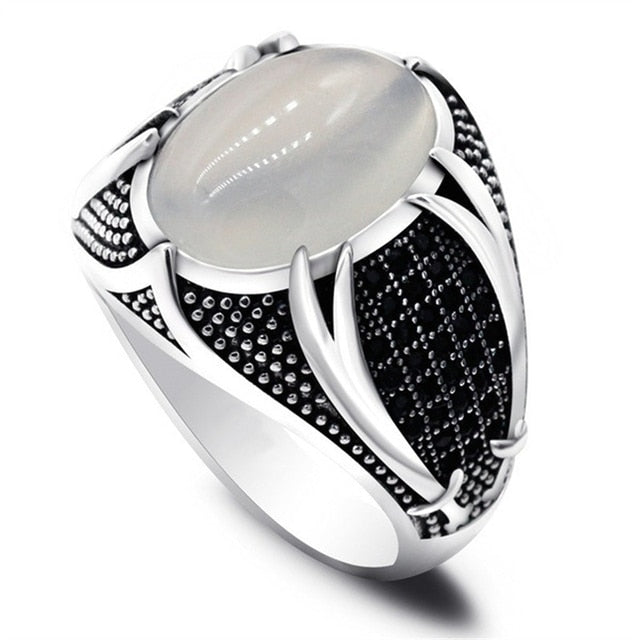 Classic Black Stone Ring