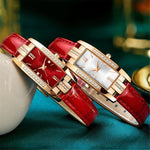 Luxury Square Quartz Wrist Watch