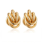 Golden Big Hoop Earrings