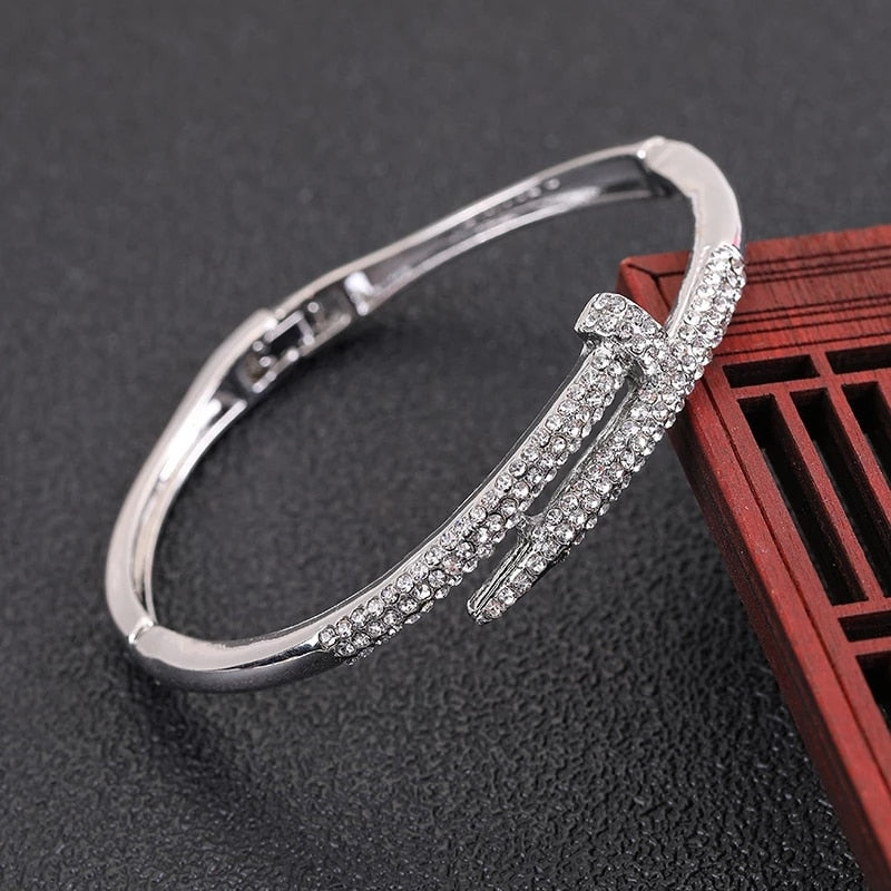 Zircon Rhinestone Bangle