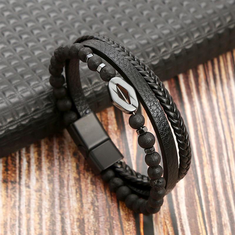 Classic High Quality Leather Bracelet