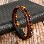 Classic High Quality Leather Bracelet