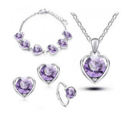 4 Pcs/Set Luxury Classic Jewelry Set