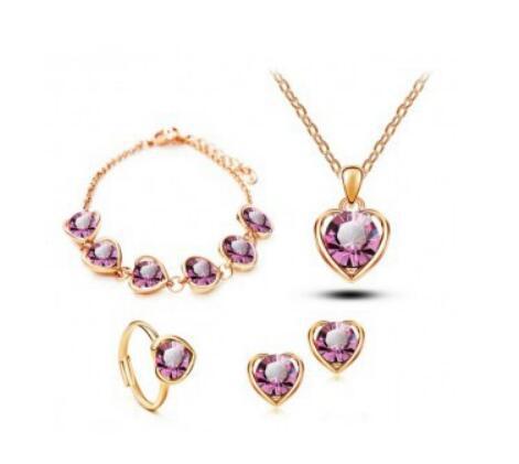 4 Pcs/Set Luxury Classic Jewelry Set