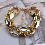 Vintage Gold ZA Chain Bracelet