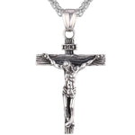 INRI Crucifix Jesus Piece Cross Necklace