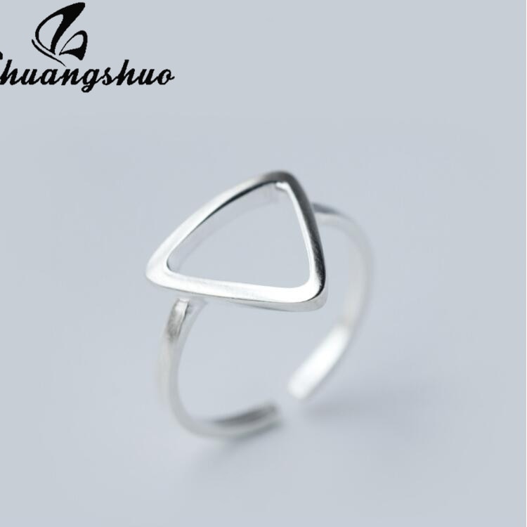 Silver Plated Arrow Crystal Ring