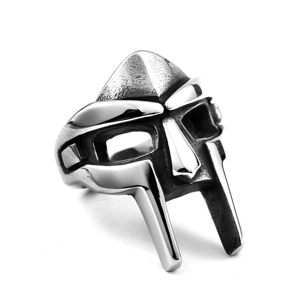 Goth Hip Hop Mask Ring