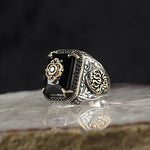 Classic Black Stone Ring