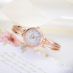 Stainless Steel Luxury Rhinestone Quartz Watch