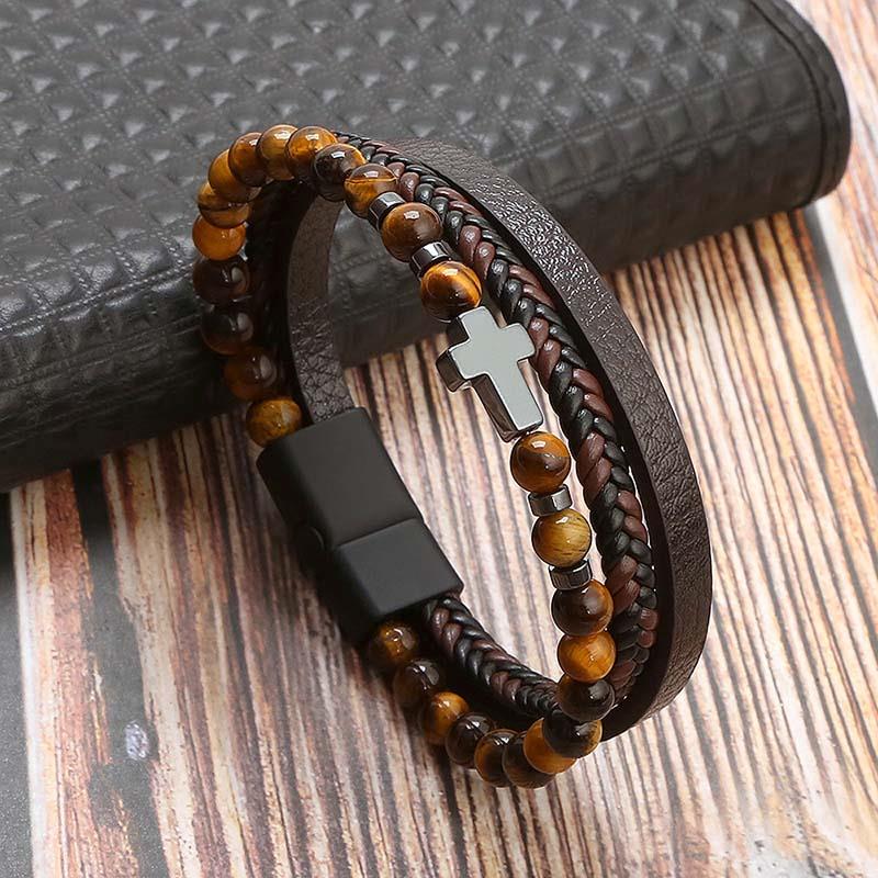 Classic High Quality Leather Bracelet