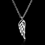 Long Chain Small Lightning Pendant Necklace